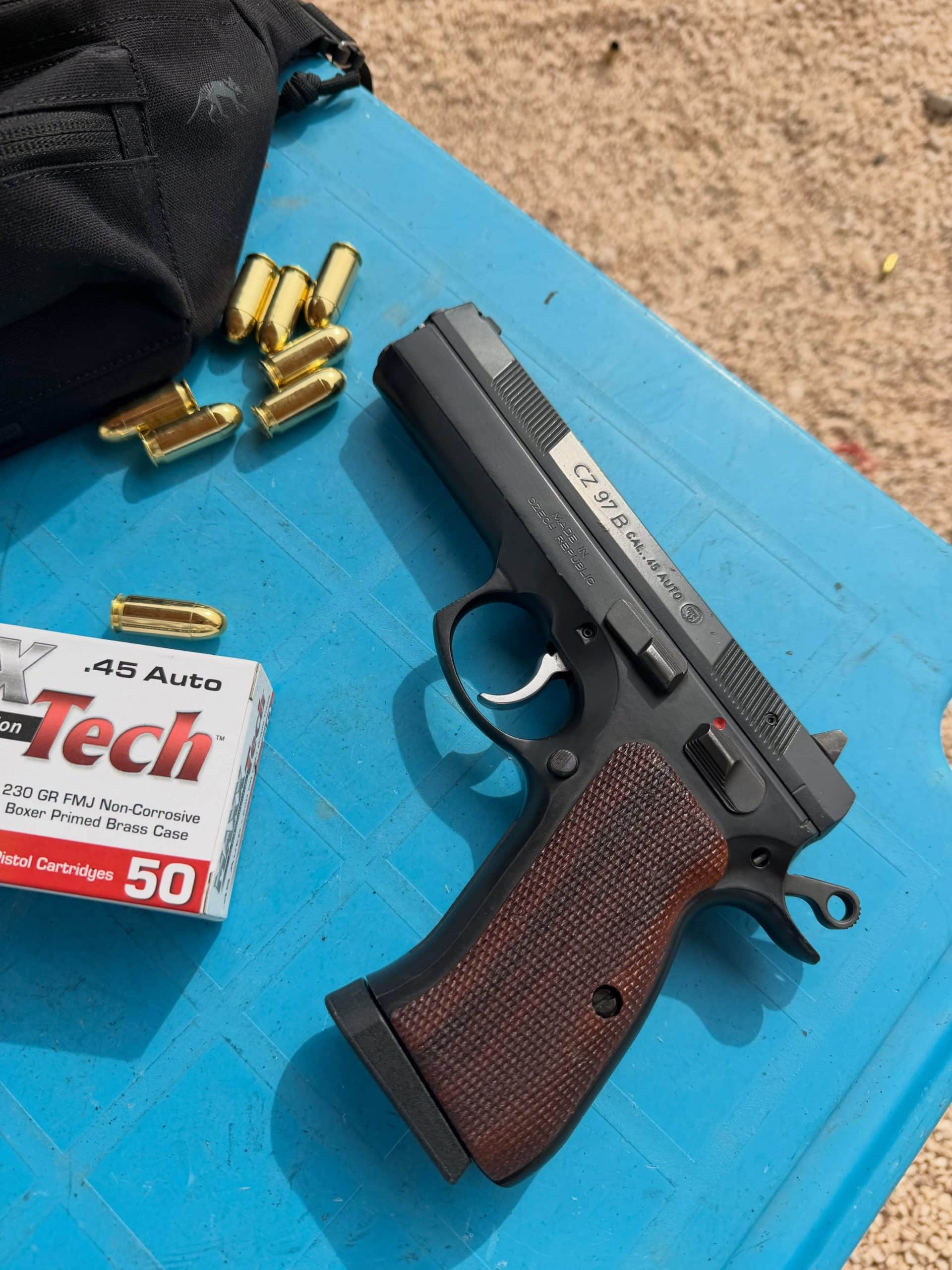 CZ 97B pistols