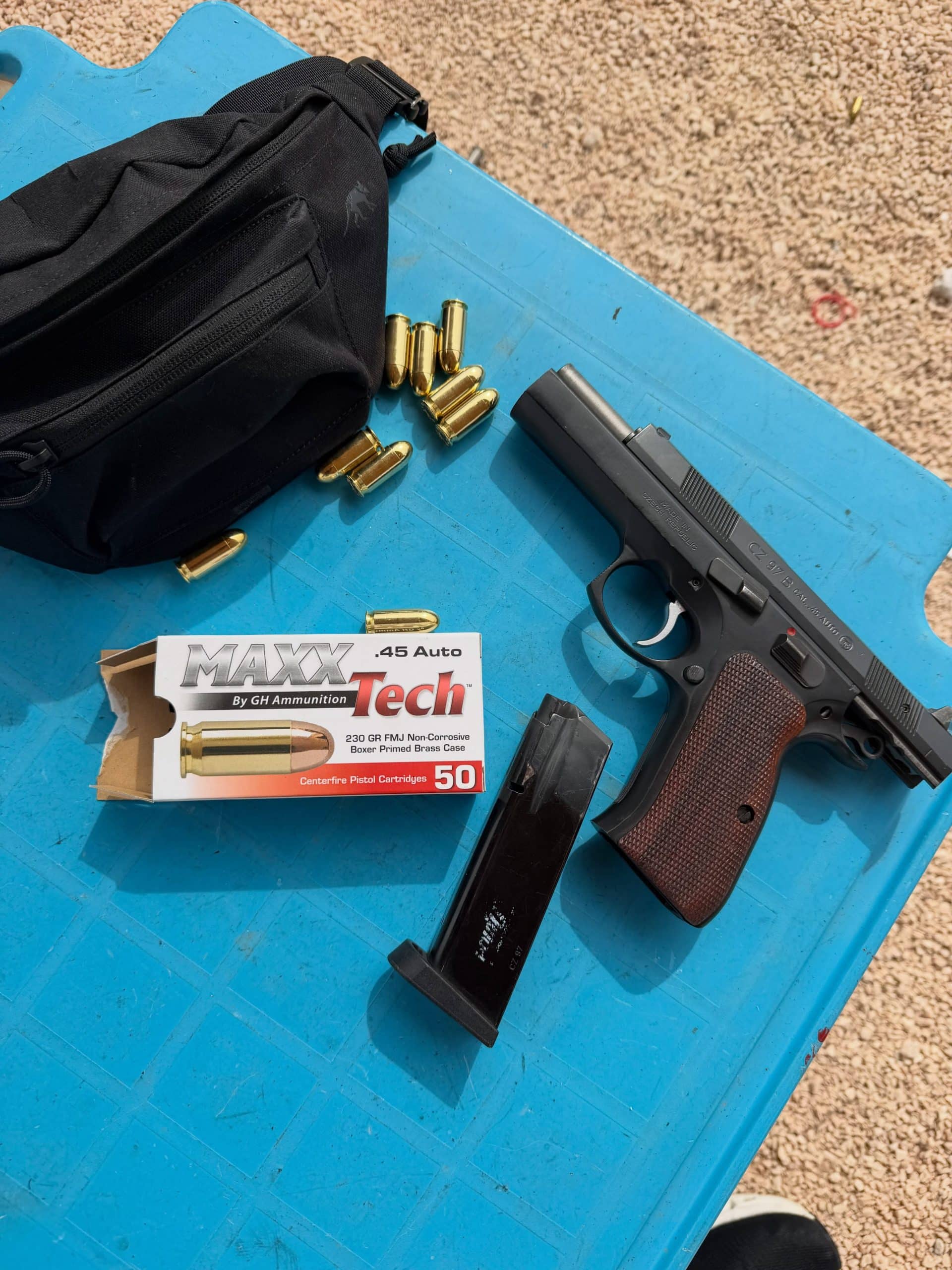 CZ 97B pistols
