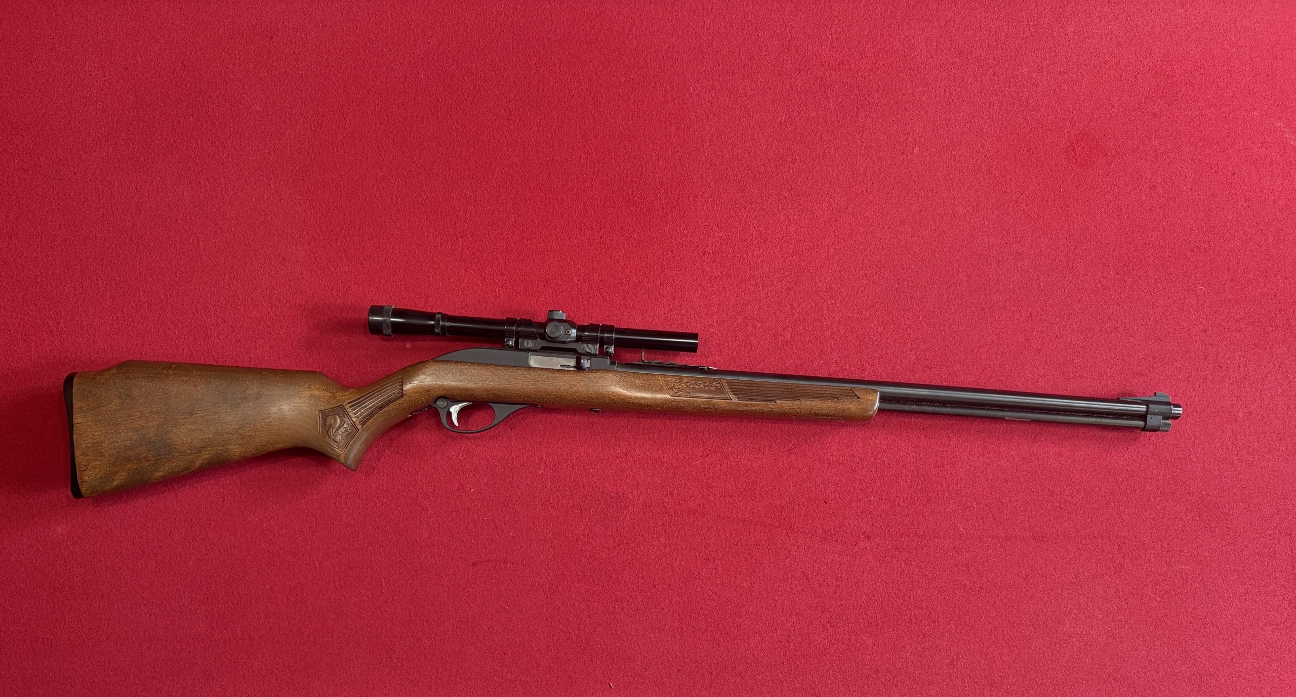 1970 Glenfield Model 60 .22 LR w/vintage Tasco Scope