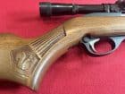 1970 Glenfield Model 60 .22 LR w/vintage Tasco Scope
